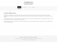 ramminglaw.ch Webseite Vorschau