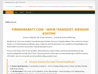 firmenrabatt.com Webseite Vorschau