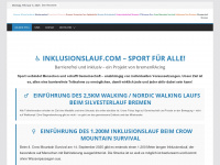 inklusionslauf.com Webseite Vorschau