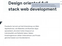 parallactic.ch Webseite Vorschau