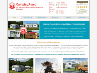 campingassec.at Webseite Vorschau