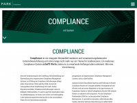 park-compliance.de Webseite Vorschau