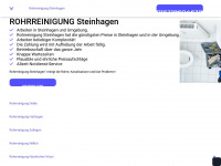 rohrreinigung-steinhagen-pro.de Webseite Vorschau