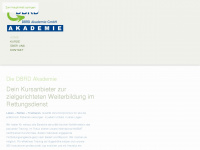 dbrd-akademie.de Webseite Vorschau