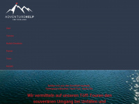 adventure-help.ch Webseite Vorschau