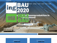 ingbau2020.de Webseite Vorschau