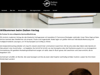 dalien-verlag.de Webseite Vorschau