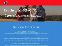 leuchtturm-on-onko.de Webseite Vorschau