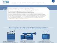 tvbw-medien.de Webseite Vorschau