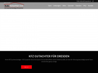 dresden-kfzgutachter.de Webseite Vorschau