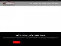 kfzgutachteroberhausen.de Webseite Vorschau