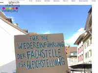 gleichstellung-aargau.ch Webseite Vorschau