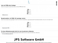 jps-software.de Webseite Vorschau