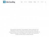 solar-consulting.de Webseite Vorschau