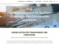aqc.ch Webseite Vorschau