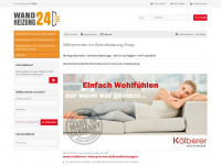 wandheizung24.de Webseite Vorschau