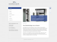 kaercher-tresorbau.de Webseite Vorschau