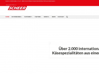kaesescheer.de Webseite Vorschau
