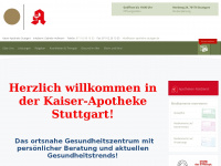 kaiser-apotheke-stuttgart.de Webseite Vorschau