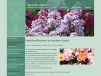 sunshine-garden.de Webseite Vorschau