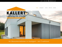kallert-bau.de Webseite Vorschau