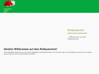rotbauernhof.de Webseite Vorschau