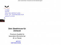 justmeat.ch Webseite Vorschau