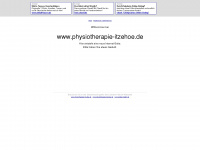 physiotherapie-itzehoe.de Webseite Vorschau