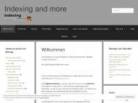 indexing-and-more.de Webseite Vorschau