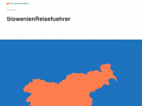 slowenienreisefuehrer.de Webseite Vorschau