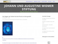 johann-widmer.ch Webseite Vorschau