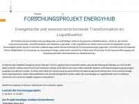 logistics-energyhub.de Webseite Vorschau