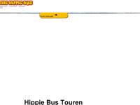 the-hippie-bus.com Webseite Vorschau