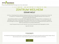 physio-wm.de Webseite Vorschau