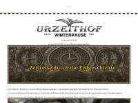 urzeithof.de Webseite Vorschau