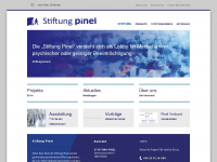 stiftung-pinel.de Webseite Vorschau