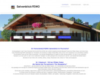 salvenblick-fewo.com Webseite Vorschau