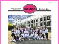 frauenchor-horizont-gronau.de Webseite Vorschau