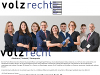 volzrecht.ch Webseite Vorschau