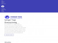 iyengar-yoga-braunschweig.de Webseite Vorschau