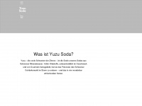 yuzu-soda.ch Webseite Vorschau