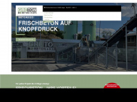 greton-beton.de Webseite Vorschau