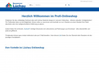 luechau-onlineshop.de Webseite Vorschau