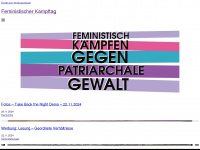 feministischerkampftag.org Webseite Vorschau