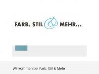 farbstilmehr.ch Webseite Vorschau