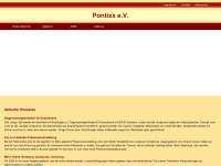 pontixx.net Webseite Vorschau