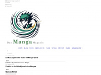 das-manga-magazin.de Webseite Vorschau