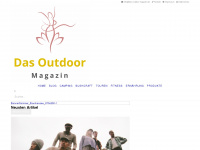 das-outdoor-magazin.de Webseite Vorschau