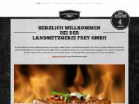 landmetzgerei-frey.de Webseite Vorschau