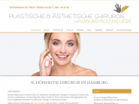 plastische-chirurgie-hamburg-blankenese.de Webseite Vorschau